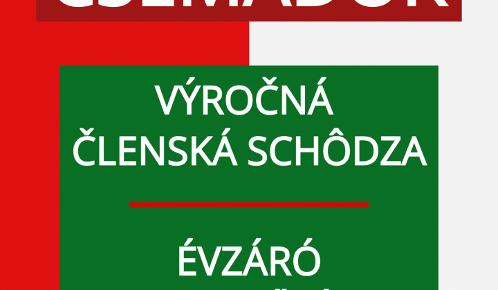 Fotka - Csemadok- Výročná členská schôdza / Csemadok- Évzáró taggyűlés