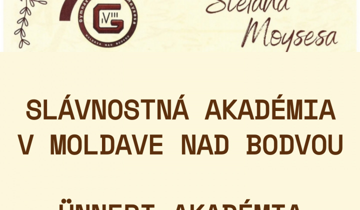 Fotka - Slávnostná akadémia v Moldave nad Bodvou / Ünnepi akadémia Szepsiben