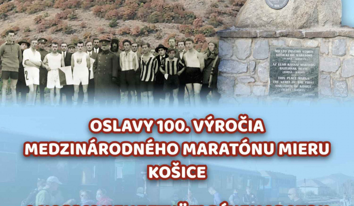 Fotka - Oslavy 100. výročia MMM / A Kassai Nemzetközi Békemaraton 100. évfordulója alkalmából rendezett ünnepség